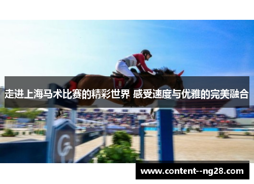 走进上海马术比赛的精彩世界 感受速度与优雅的完美融合